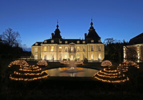 Décembre au château de Modave.