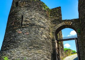 La Saint Valentin au château de la Roche-en-Ardenne.